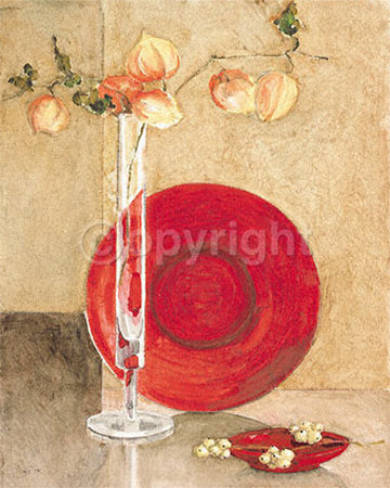 Plate And Vase by Ina Van Toor Pricing Limited Edition Print image
