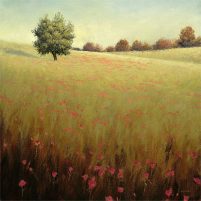Poppy Fields I by James Wiens Pricing Limited Edition Print image