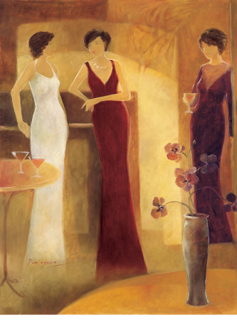 Evening Martinis by Miguel Dominguez Pricing Limited Edition Print image