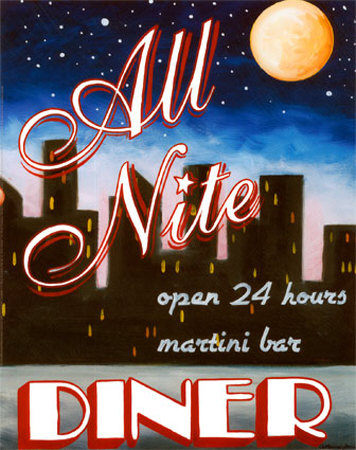 All Nite Diner by Catherine Jones Pricing Limited Edition Print image