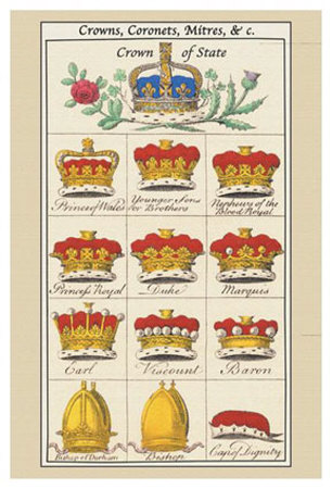 Crowns, Coronets And Mitres by Hugh Clark Pricing Limited Edition Print image