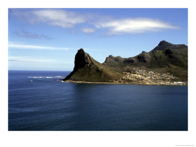 Rocky Cliffs Fall Sheer To The Water Near Hout Bay, Republic Of South Africa by Stacy Gold Pricing Limited Edition Print image