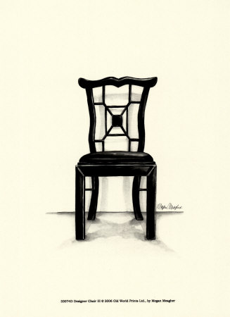 Designer Chair Iii by Megan Meagher Pricing Limited Edition Print image