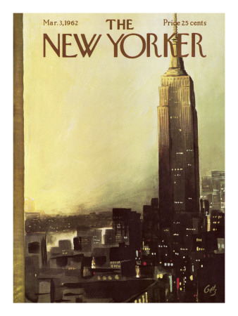 The New Yorker Cover - March 3, 1962 by Arthur Getz Pricing Limited Edition Print image