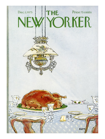 The New Yorker Cover - December 1, 1975 by George Booth Pricing Limited Edition Print image