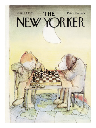 The New Yorker Cover - June 24, 1974 by Andre Francois Pricing Limited Edition Print image