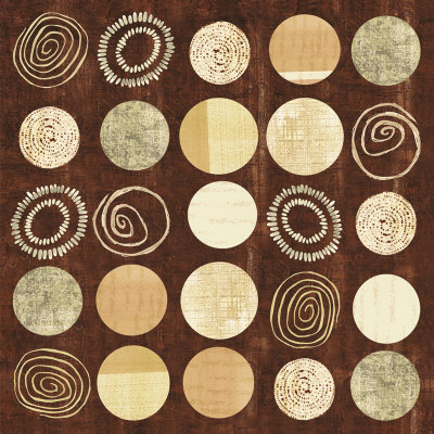 Twenty Five Circular Variations Ii by Louise Anglicas Pricing Limited Edition Print image