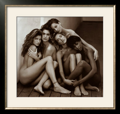 Cindy And Company by Herb Ritts Pricing Limited Edition Print image