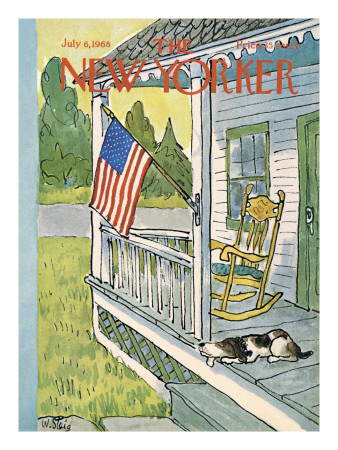 The New Yorker Cover - July 6, 1968 by William Steig Pricing Limited Edition Print image