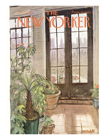 The New Yorker Cover - January 21, 1967 by Frank Modell Pricing Limited Edition Print image