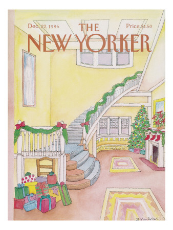 The New Yorker Cover - December 22, 1986 by Iris Vanrynbach Pricing Limited Edition Print image
