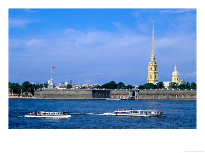 Neva From Troisky Bridge, St. Petersburg, Russia by Jonathan Smith Pricing Limited Edition Print image