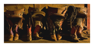 Boots And Saddles by Robert Dawson Pricing Limited Edition Print image