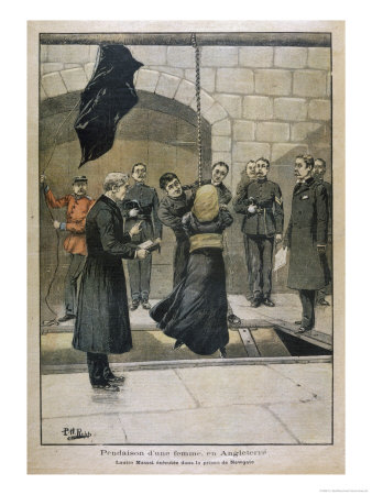 She Is Hanged At Newgate For Killing Her Five-Year Old Son by P.H. Ripp Pricing Limited Edition Print image