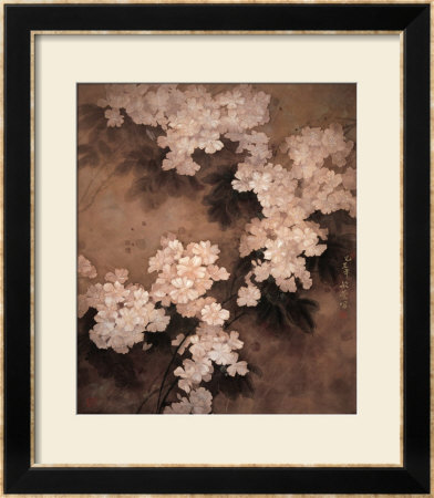 Blooming White Flowers by Minrong Wu Pricing Limited Edition Print image