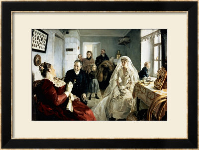 Before The Wedding, 1880S by Illarion Mikhailovich Pryanishnikov Pricing Limited Edition Print image