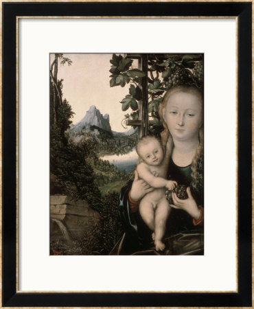 Madonna Of The Stoffe, Florence by Lucas Cranach The Elder Pricing Limited Edition Print image