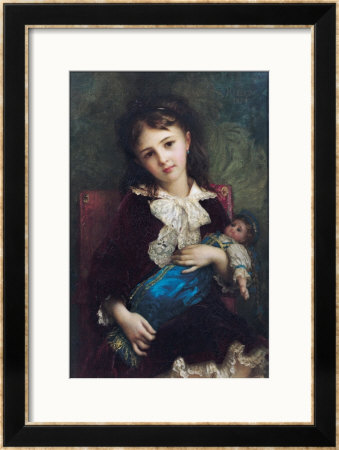 Portrait Of Catherine Du Bouchage, 1879 by Ernest Antoine Hebert Pricing Limited Edition Print image