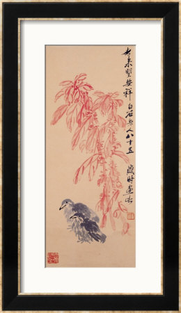 Twin Birds by Baishi Qi Pricing Limited Edition Print image