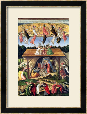 Mystic Nativity by Sandro Botticelli Pricing Limited Edition Print image