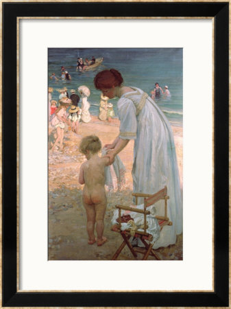 The Bathing Hour by Emmanuel Phillips Fox Pricing Limited Edition Print image