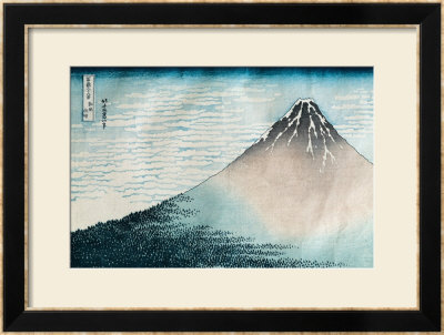 Fuji In Clear Weather, From The Series 36 Views Of Mount Fuji by Katsushika Hokusai Pricing Limited Edition Print image
