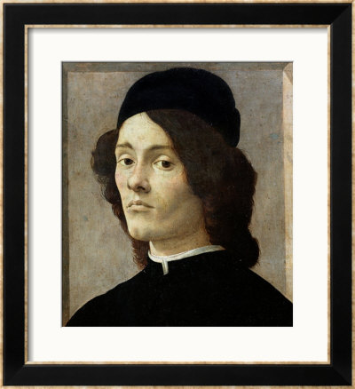 Portrait Of A Man by Sandro Botticelli Pricing Limited Edition Print image