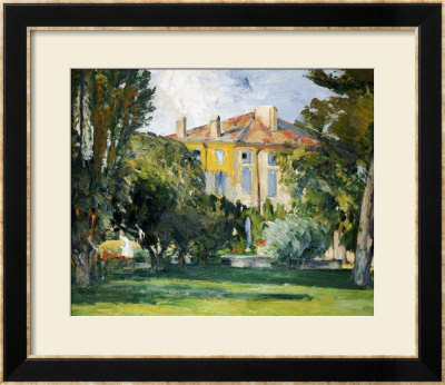 The House At Jas De Bouffan, 1882- 1885 by Paul Cezanne Pricing Limited Edition Print image