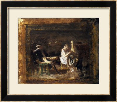 Study For Courtship by Thomas Cowperthwait Eakins Pricing Limited Edition Print image