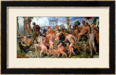 The Triumphal Procession Of Bacchus, Circa 1536-37 by Maerten Van Heemskerck Pricing Limited Edition Print image