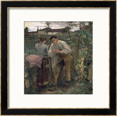Rural Love, 1882 by Jules Bastien-Lepage Pricing Limited Edition Print image