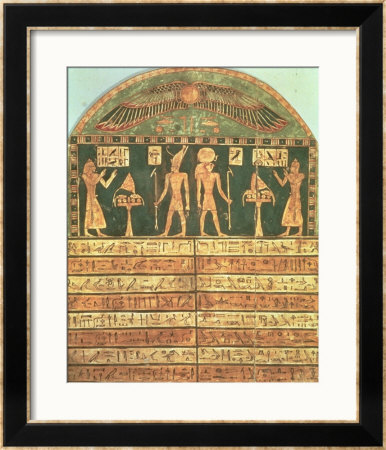 Stele Of Horsiese, Late Period by 26Th Dynasty Egyptian Pricing Limited Edition Print image