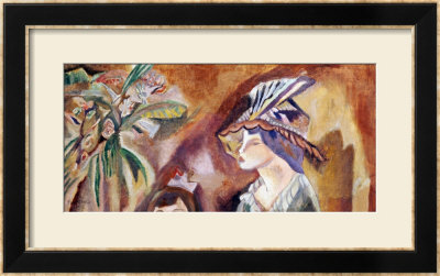 Woman With A Hat by Jules Pascin Pricing Limited Edition Print image
