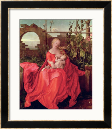 Virgin And Child Madonna With The Iris, 1508 by Albrecht Dürer Pricing Limited Edition Print image