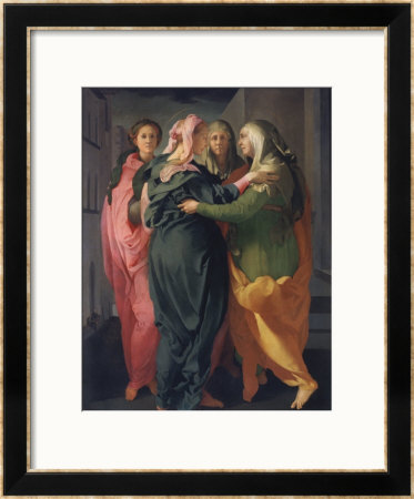 The Visitation by Jacopo Da Carucci Pontormo Pricing Limited Edition Print image