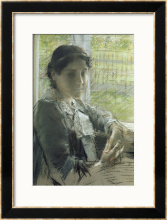 At The Window by William Merritt Chase Pricing Limited Edition Print image