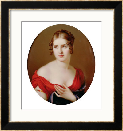 The Beautiful Greek, Marie Pauline Bonaparte, Princess Borghese by Salomon Guillaume Counis Pricing Limited Edition Print image