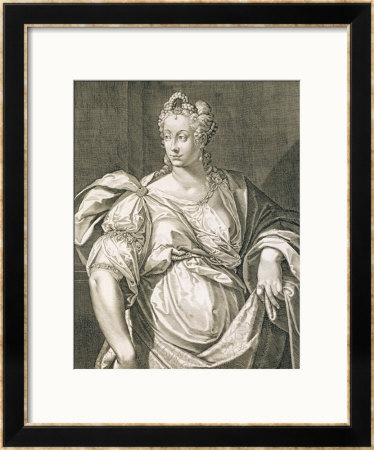 Livia Drusilla Wife Of Octavian by Aegidius Sadeler Or Saedeler Pricing Limited Edition Print image
