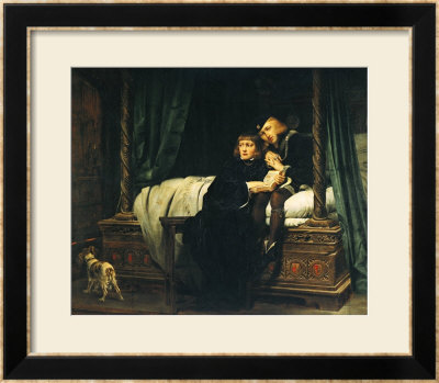 Edward V (1470-83) And Richard, Duke Of York In The Tower (Les Enfants D'edouard) 1830 by Hippolyte Delaroche Pricing Limited Edition Print image