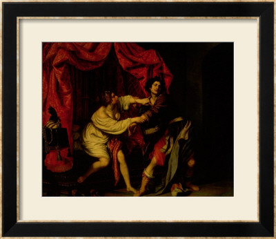 Joseph And Potiphar's Wife by Giovanni Biliverti Pricing Limited Edition Print image