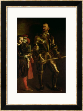 Portrait Of Alof De Wignacourt, Grand Master Of The Order Of Malta From 1601-22 by Caravaggio Pricing Limited Edition Print image