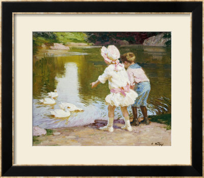 In The Park by Edward Henry Potthast Pricing Limited Edition Print image