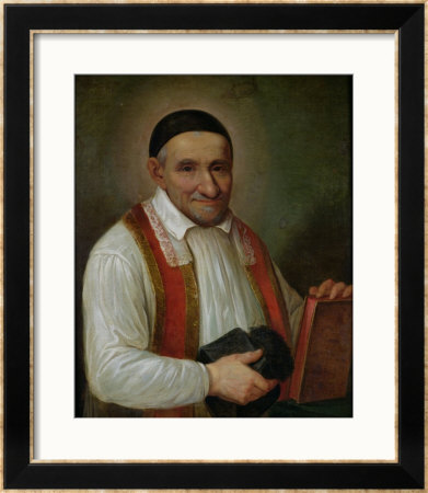 St. Vincent De Paul (1581-1660) 1649 by Sebastien Bourdon Pricing Limited Edition Print image