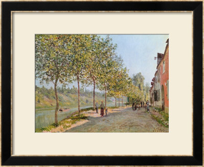 June Morning In Saint-Mammes, 1884 by Alfred Sisley Pricing Limited Edition Print image