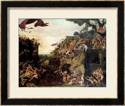 The Siege Of Sparta By Pyrrhus 1799-1800 by Francois Jean-Baptiste Topino-Lebrun Pricing Limited Edition Print image