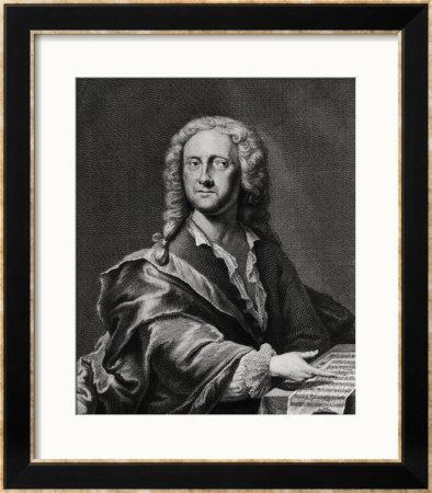 Portrait Of Georg Philipp Telemann (1681-1757) by Georg Lichtensteger Pricing Limited Edition Print image