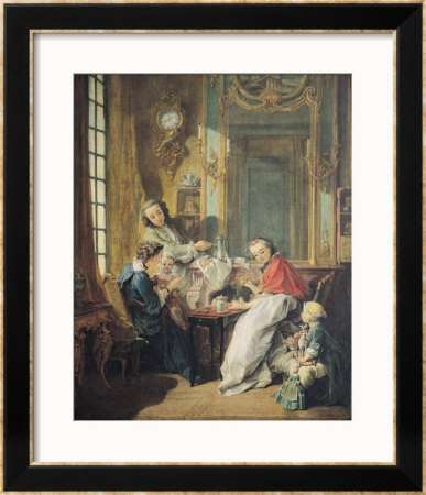 The Afternoon Meal, 1739 by Francois Boucher Pricing Limited Edition Print image