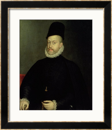 Philip Ii Of Spain (1527-98) 1565 by Sofonisba Anguisciola Pricing Limited Edition Print image
