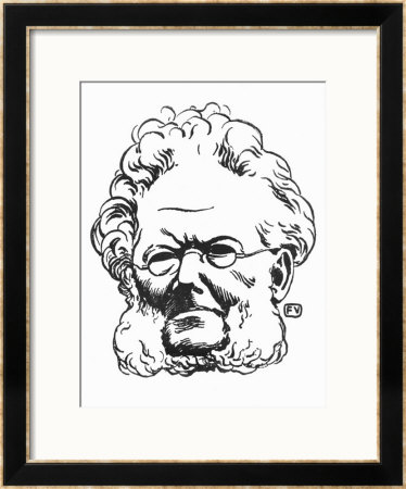 Henrik Ibsen by Felix Vallotton Pricing Limited Edition Print image