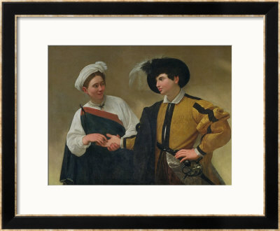 The Fortune Teller, Circa 1594 by Caravaggio Pricing Limited Edition Print image
